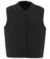 SP604 Spasso Ladies Sherpa bodywarmer Black colour image
